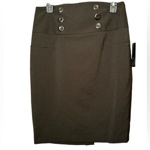 NWT BCX black pencil skirt Size 9